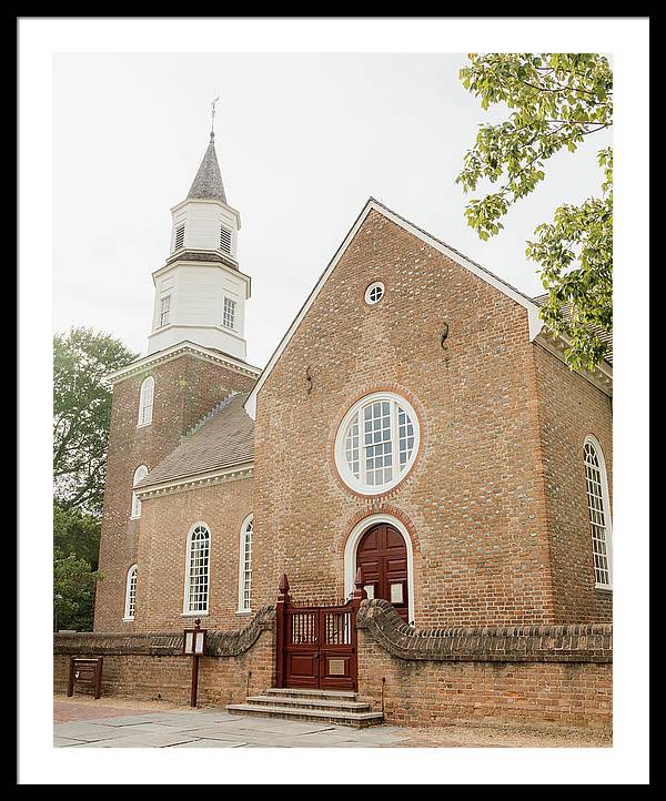 Williamsburg, VA | Bruton Parish Episcopal Church | Framed Print