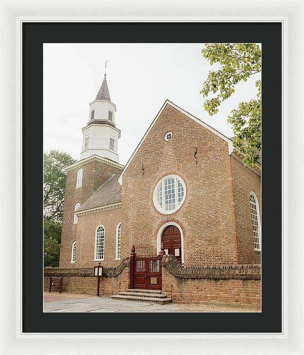 Williamsburg, VA | Bruton Parish Episcopal Church | Framed Print