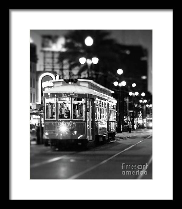 New Orleans Photography | Canal Street Streetcar | Framed Print