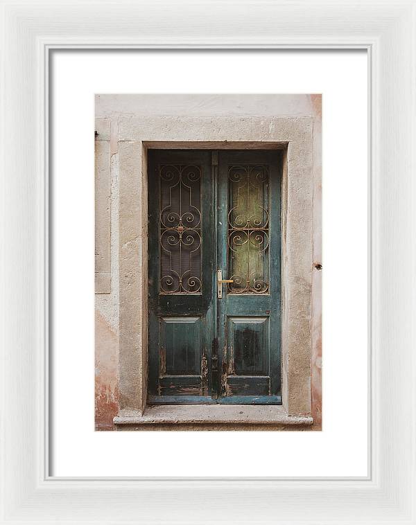 Dubrovnik Croatia Door I - Framed Print