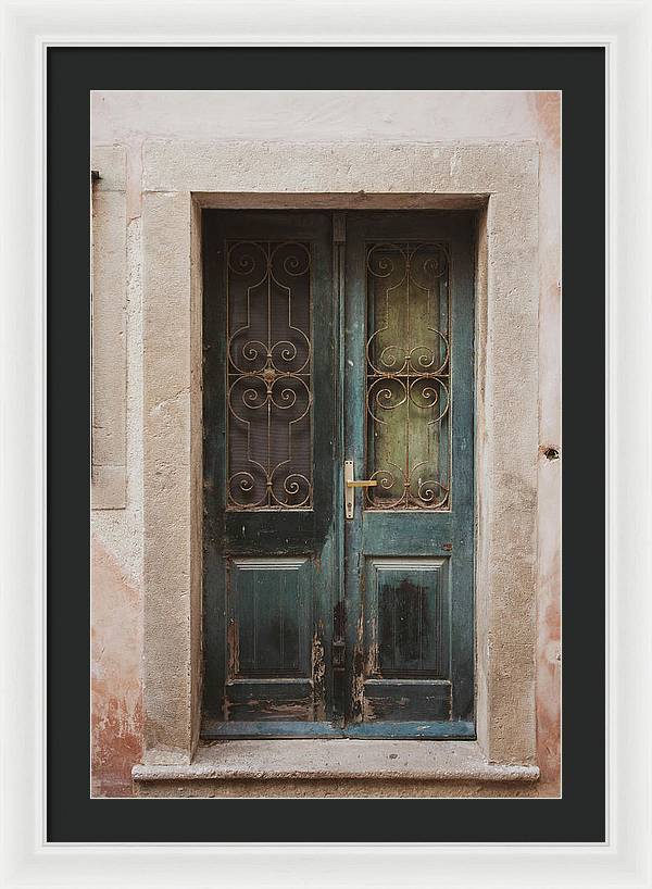 Dubrovnik Croatia Door I - Framed Print