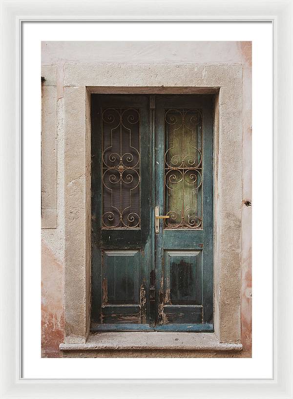 Dubrovnik Croatia Door I - Framed Print