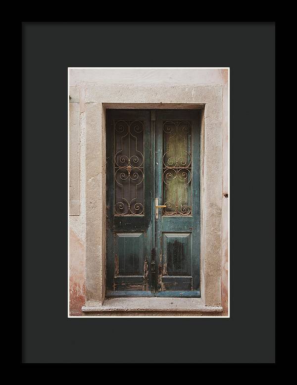 Dubrovnik Croatia Door I - Framed Print