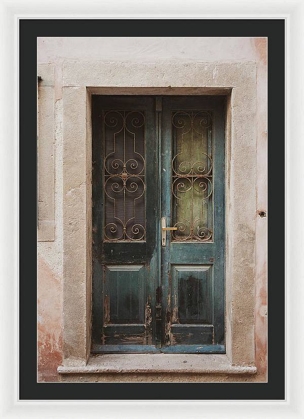 Dubrovnik Croatia Door I - Framed Print