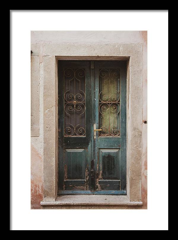 Dubrovnik Croatia Door I - Framed Print