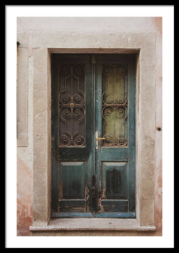 Dubrovnik Croatia Door I - Framed Print