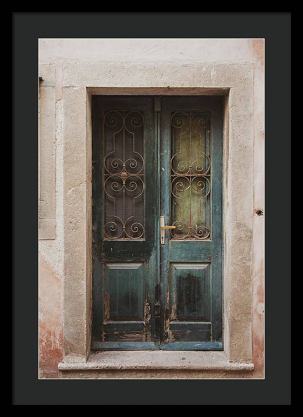 Dubrovnik Croatia Door I - Framed Print