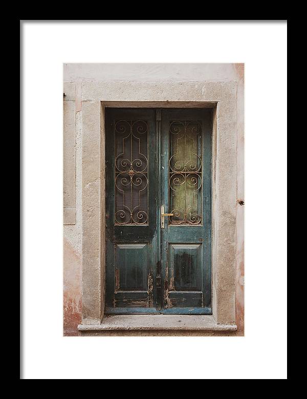 Dubrovnik Croatia Door I - Framed Print