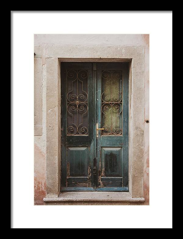 Dubrovnik Croatia Door I - Framed Print