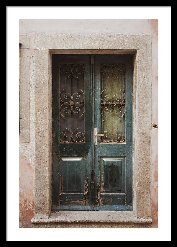 Dubrovnik Croatia Door I - Framed Print