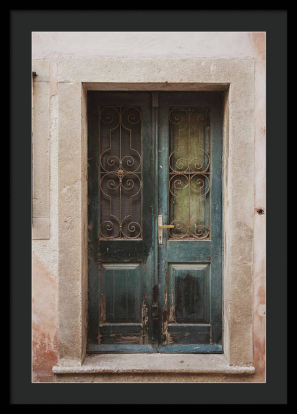 Dubrovnik Croatia Door I - Framed Print