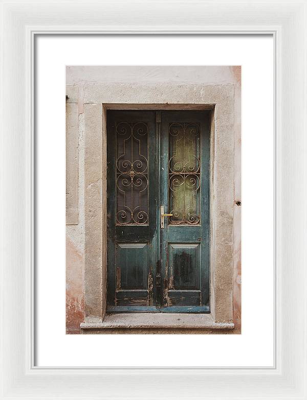 Dubrovnik Croatia Door I - Framed Print