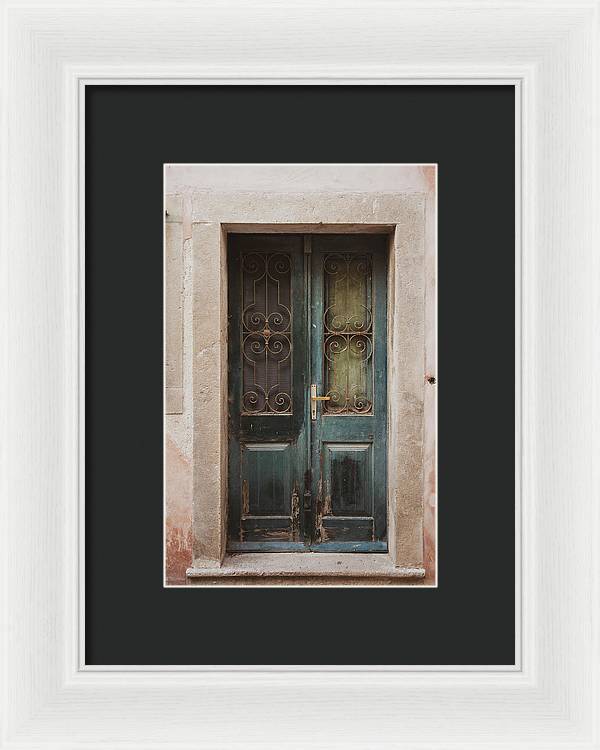 Dubrovnik Croatia Door I - Framed Print