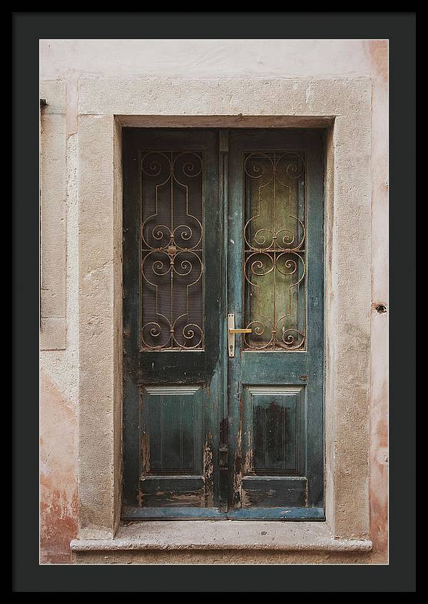 Dubrovnik Croatia Door I - Framed Print