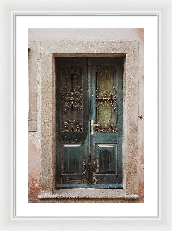 Dubrovnik Croatia Door I - Framed Print