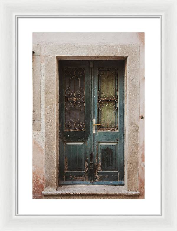 Dubrovnik Croatia Door I - Framed Print