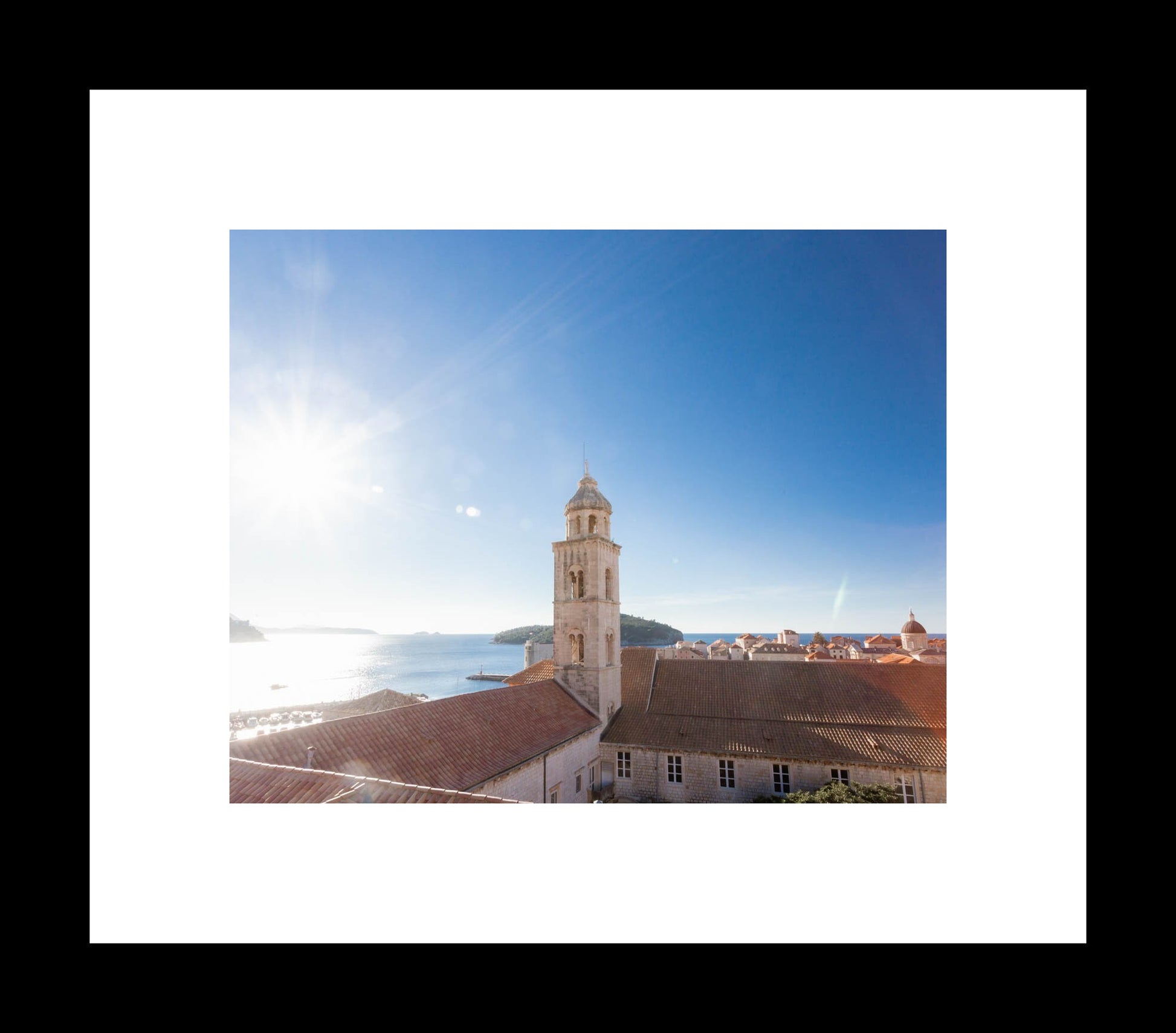 Dubrovnik Croatia landscape photography print – European travel wall décor