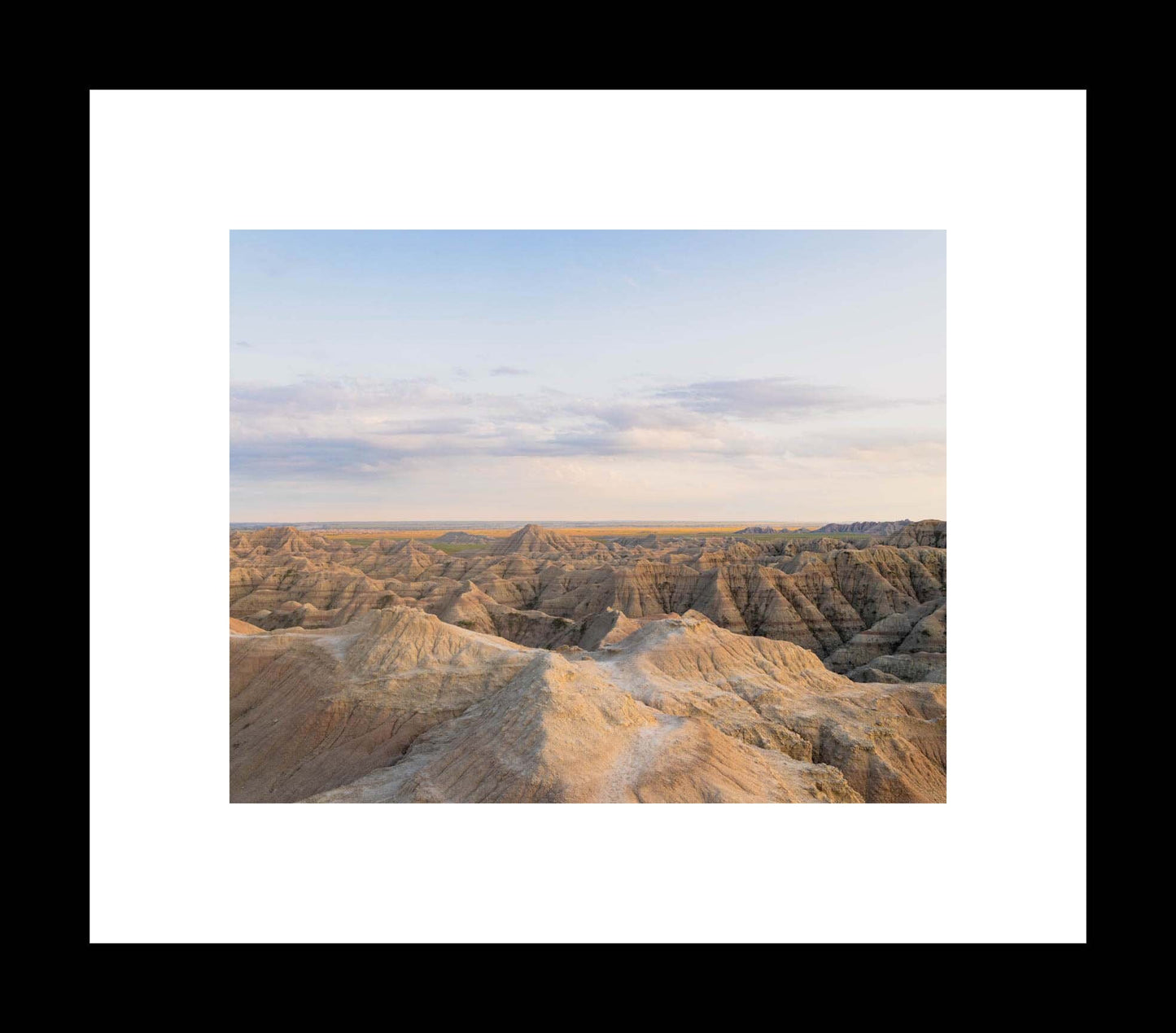 White River Valley Overlook | Badlands Sunset Photography