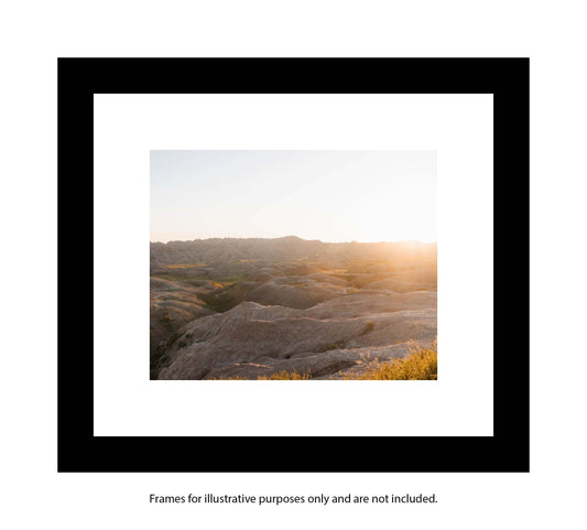 Badlands National Park photography print – South Dakota landscape wall décor