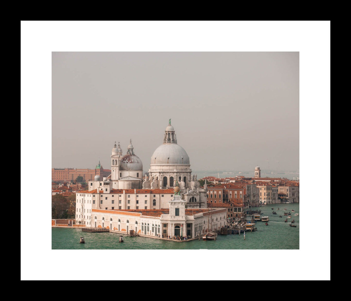 Venice Italy Photography Print, European Cityscape, Travel Landscape Art, Large Room Artwork, La Salute Church - eireanneilis