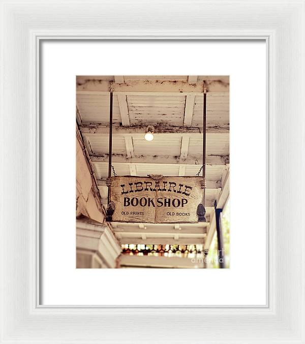 Librairie Book Shop - New Orleans Framed Print
