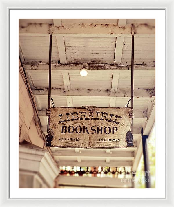 Librairie Book Shop | Framed Print | New Orleans Photography Wall Art