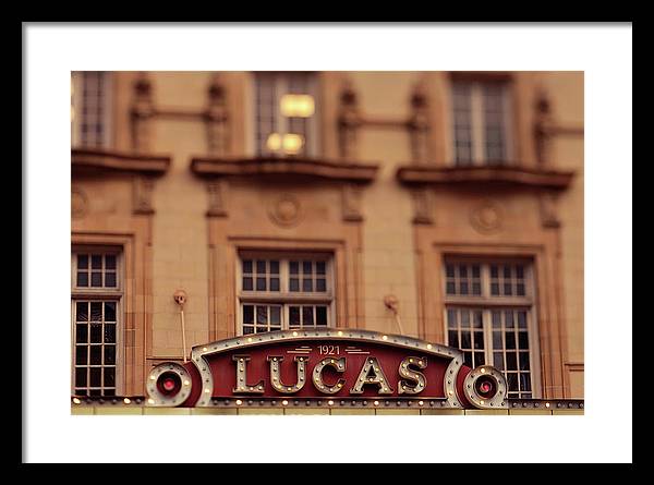 Lucas Theater - Savannah Georgia - Framed Print