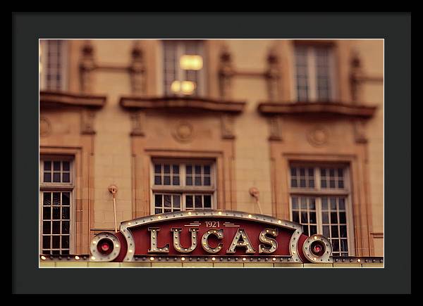 Lucas Theater - Savannah Georgia - Framed Print