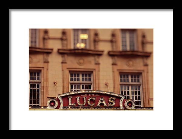 Lucas Theater - Savannah Georgia - Framed Print