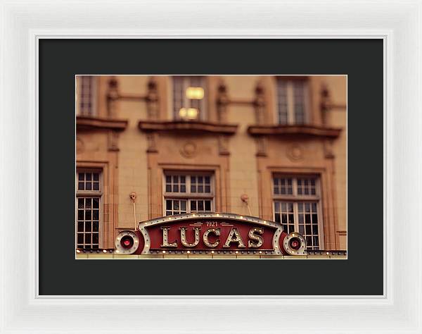 Lucas Theater - Savannah Georgia - Framed Print
