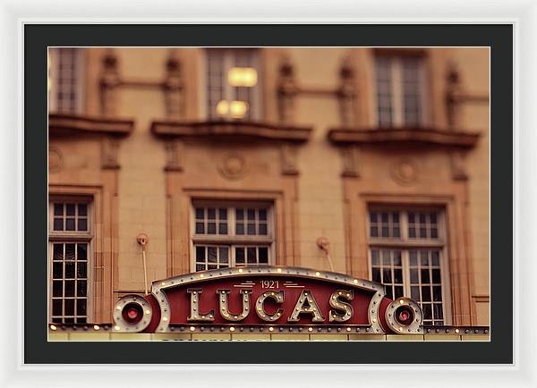 Lucas Theater - Savannah Georgia - Framed Print