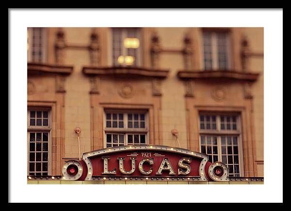Lucas Theater - Savannah Georgia - Framed Print