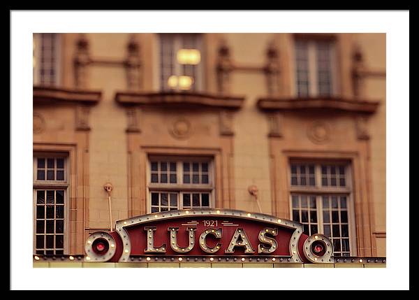 Lucas Theater - Savannah Georgia - Framed Print