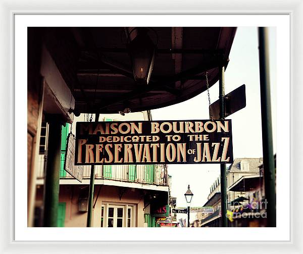 Maison Bourbon | Framed Photography Wall Art