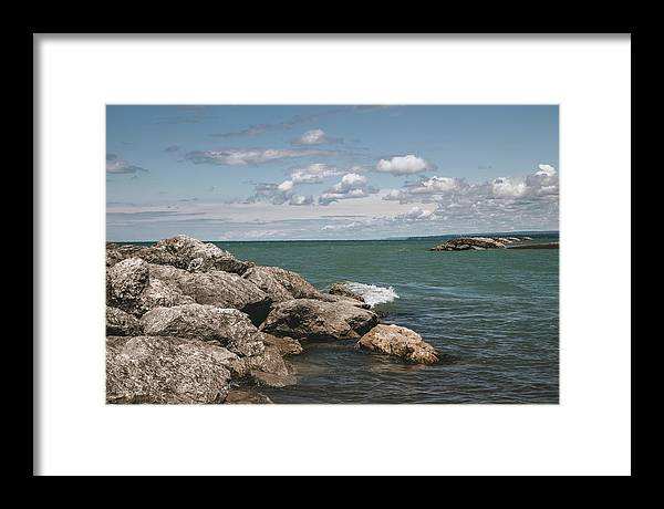Presque Isle, Erie PA - Framed Print