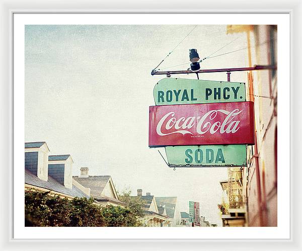 Royal Pharmacy | Framed Photography Wall Art