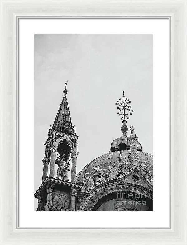 St Marks Basilica Dome - Framed Print