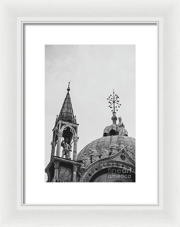 St Marks Basilica Dome - Framed Print