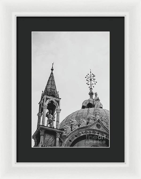 St Marks Basilica Dome - Framed Print