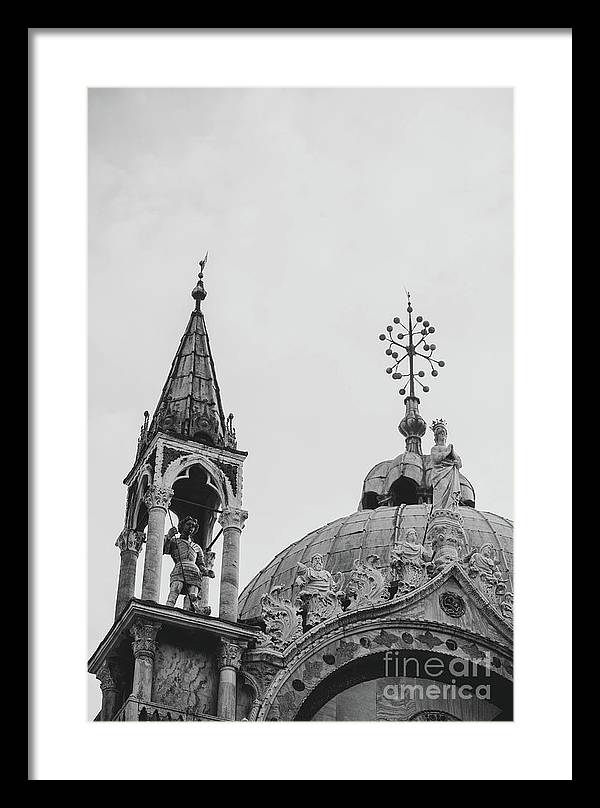 St Marks Basilica Dome - Framed Print