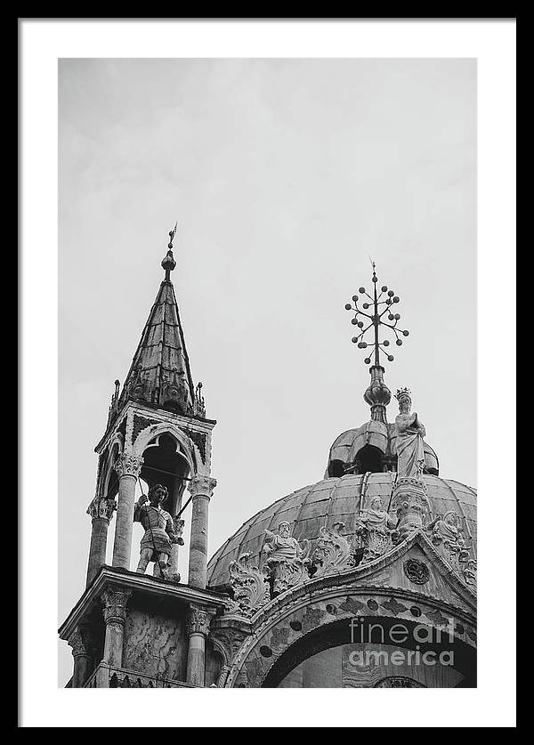 St Marks Basilica Dome - Framed Print