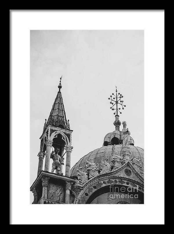 St Marks Basilica Dome - Framed Print