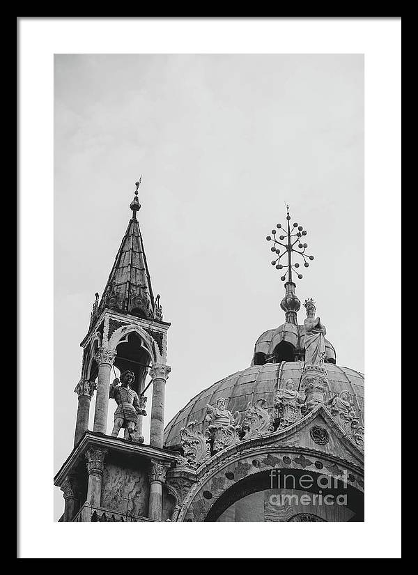 St Marks Basilica Dome - Framed Print