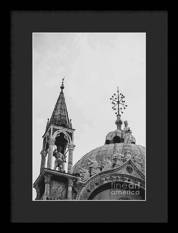 St Marks Basilica Dome - Framed Print