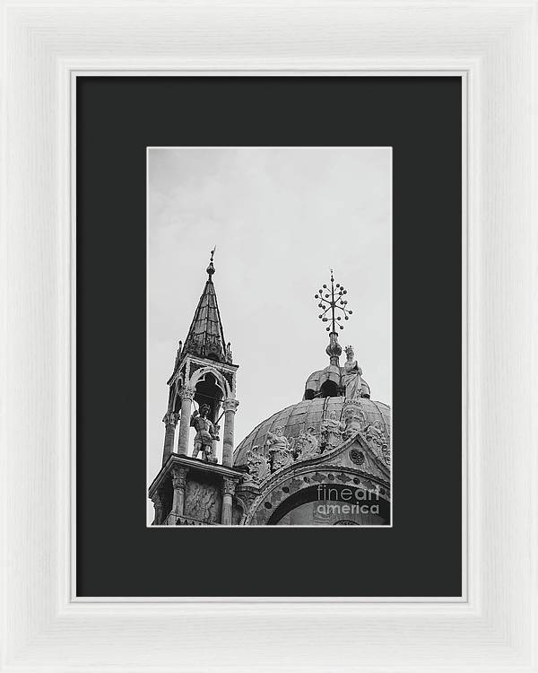 St Marks Basilica Dome - Framed Print