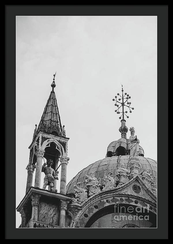 St Marks Basilica Dome - Framed Print