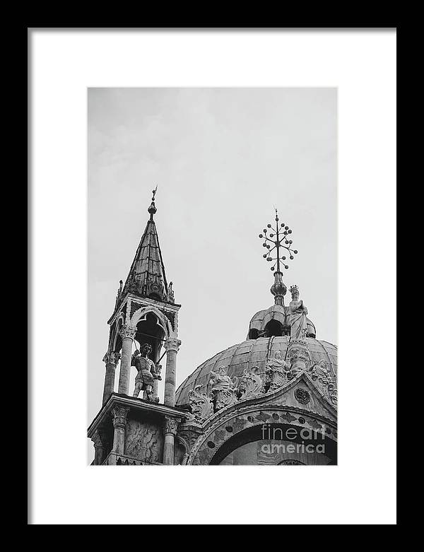 St Marks Basilica Dome - Framed Print
