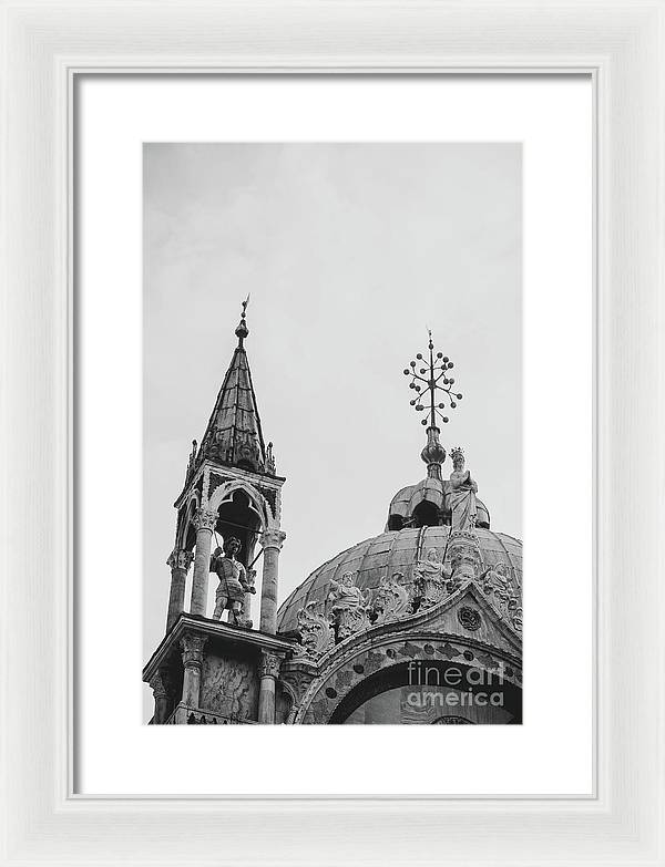 St Marks Basilica Dome - Framed Print