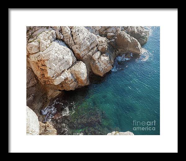 The Deep Blue Sea - Dubrovnik, Croatia - Framed Print