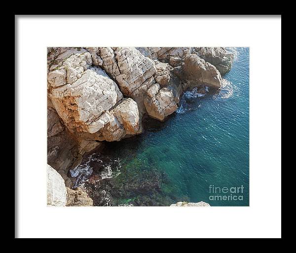 The Deep Blue Sea - Dubrovnik, Croatia - Framed Print